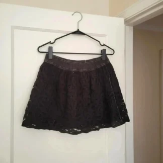 Hollister Women’s Black Y2K Mini Skirt Size XS/S Casual 2000s